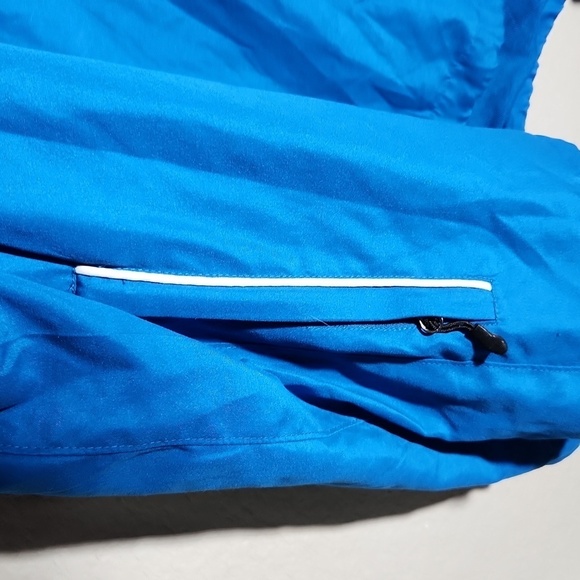 WP Golf Jacket Mens Weatherproof Wind Breaker Size XXL Blue - Picture 3 of 12